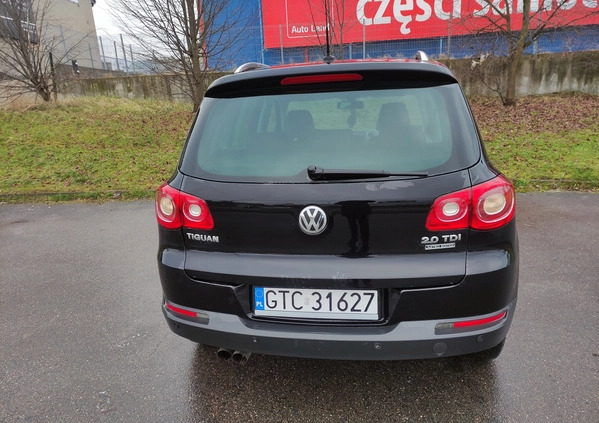 Volkswagen Tiguan cena 32700 przebieg: 262000, rok produkcji 2008 z Tczew małe 67